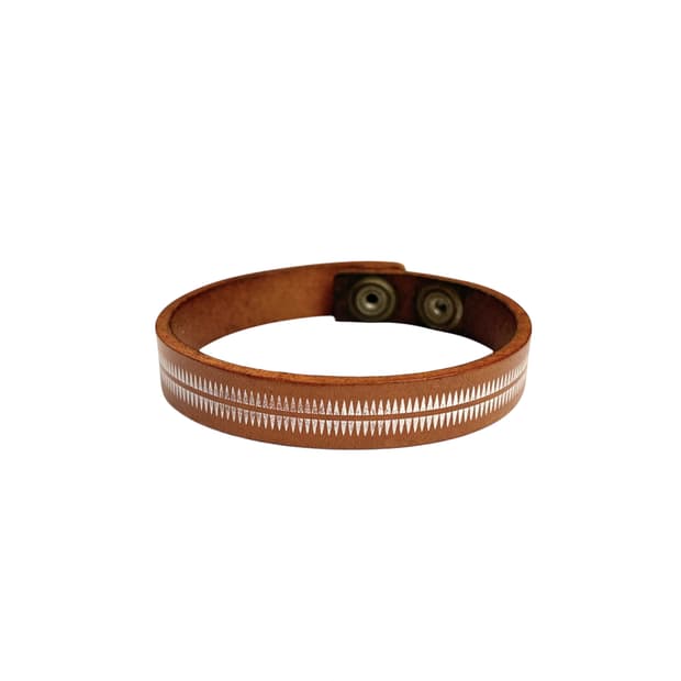 GIZ leather bracelet