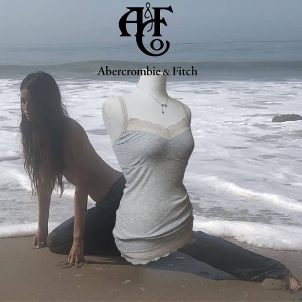 Abecrombie & Fitch 2000s lace 