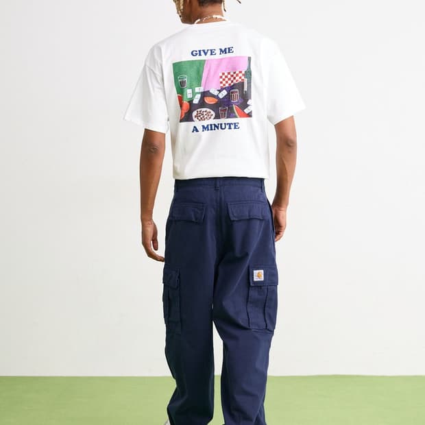 칼하트 WIP 콜 카고 팬츠 에어포스 블루 36