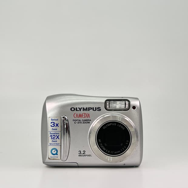 올림푸스 카메디아 Olympus CAMEDIA C-370 ZOOM 실버