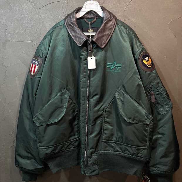 [XL] ALPHA INDUSTRIES 알파인더스트리 CWU/45p 자켓