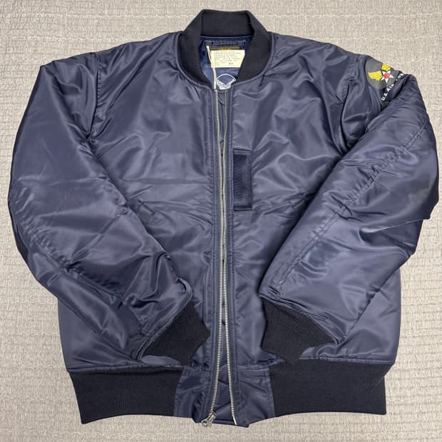 브론슨 MA-1(B-15C) 네이비 L 사이즈