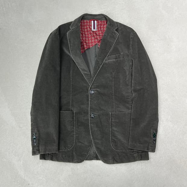 헨리코튼 코듀로이 블레이저 s08889