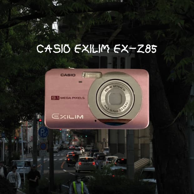 카시오 엑슬림 EX-Z85 빈티지디카 디지털카메라