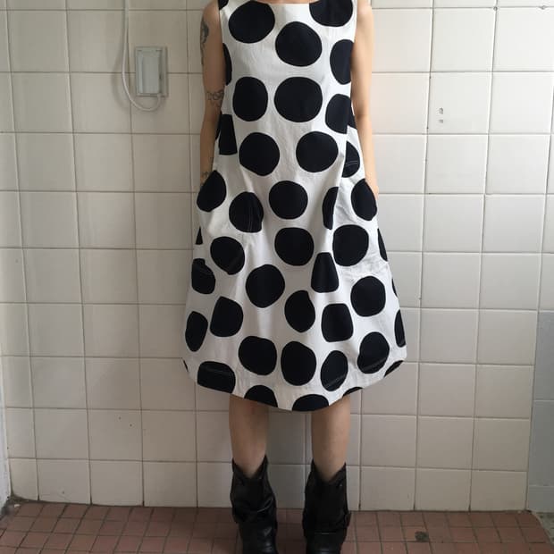 marimekko uniqlo Dot pattern onepiece