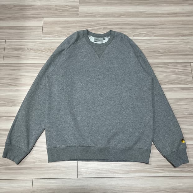 칼하트 회색 기모 맨투맨 L사이즈