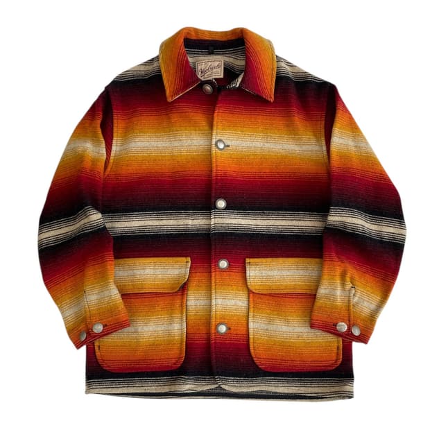 90‘s 울리치 네이티브 울 블랭킷 자켓