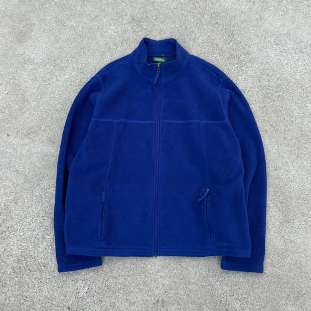 90s 엘엘빈 후리스 집업 자켓