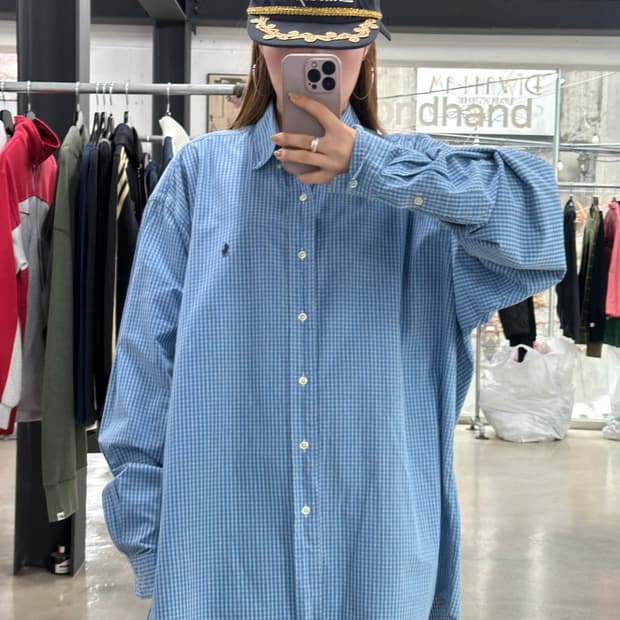 폴로랄프로렌 블레이크 포니 체크 셔츠