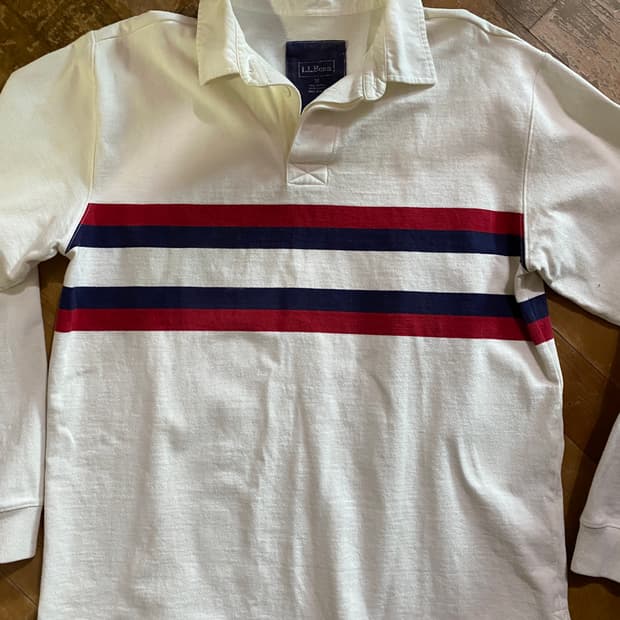 L.L.Bean 스트라이프 럭비 티셔츠 M (105)