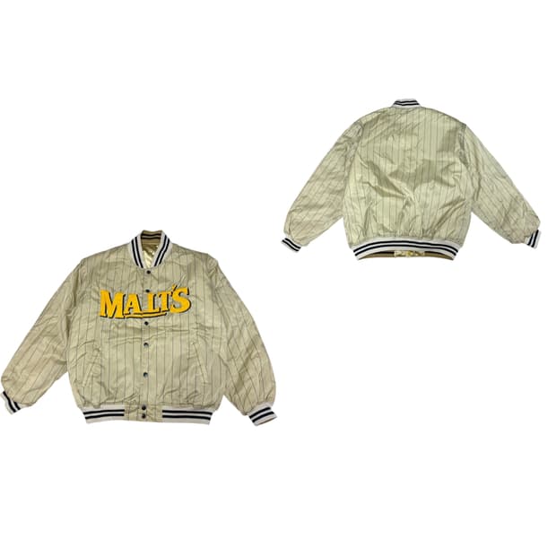 일본판) 몰츠비어 90s 리버시블 베이스볼 자켓