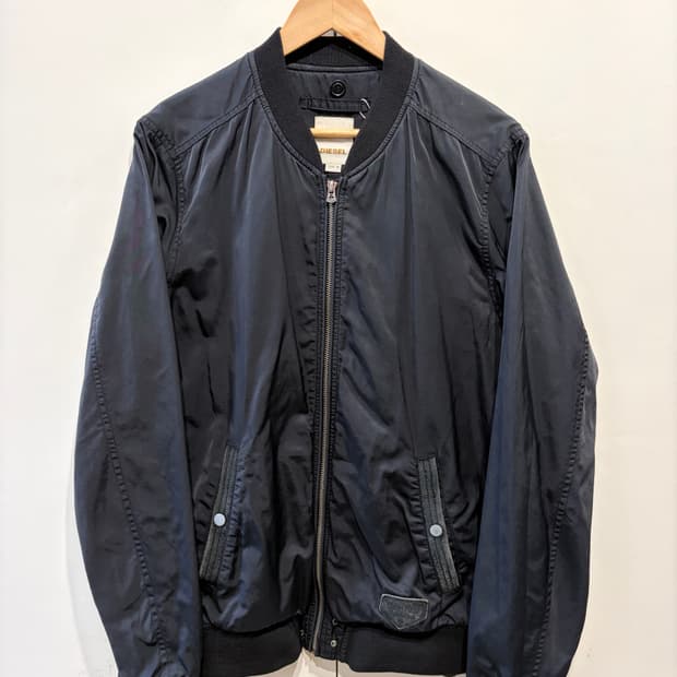 디젤 나일론 블루종 자켓