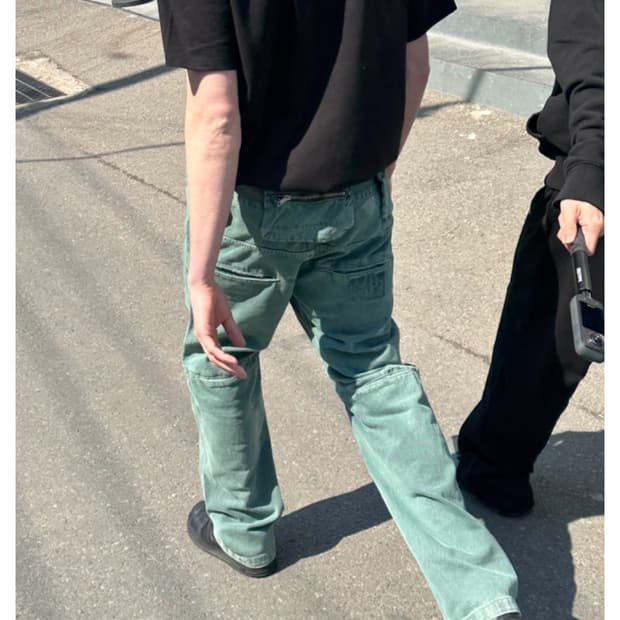 플라스틱 프로덕트 MPa BAG PANTS (EMERALD) S사이즈