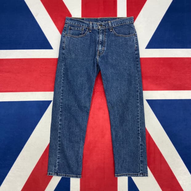 리바이스 505 데님팬츠 34