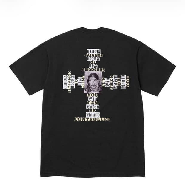 슈프림 대쉬 스노우 티셔츠 블랙 