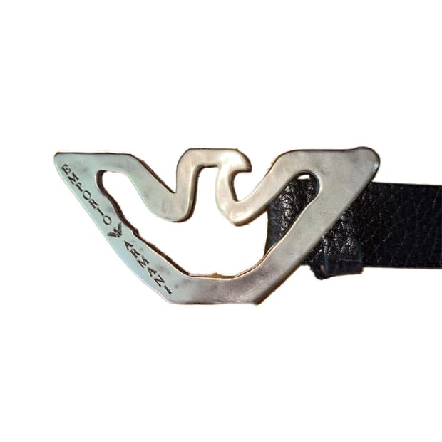 emporio armani eagle belt