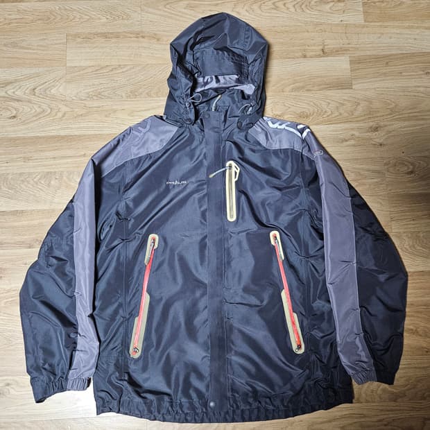 [105] 바람막이 자켓 블랙/회색