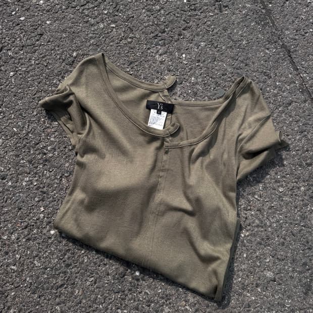 Y's by 요지야마모토 언발란스 반팔티셔츠