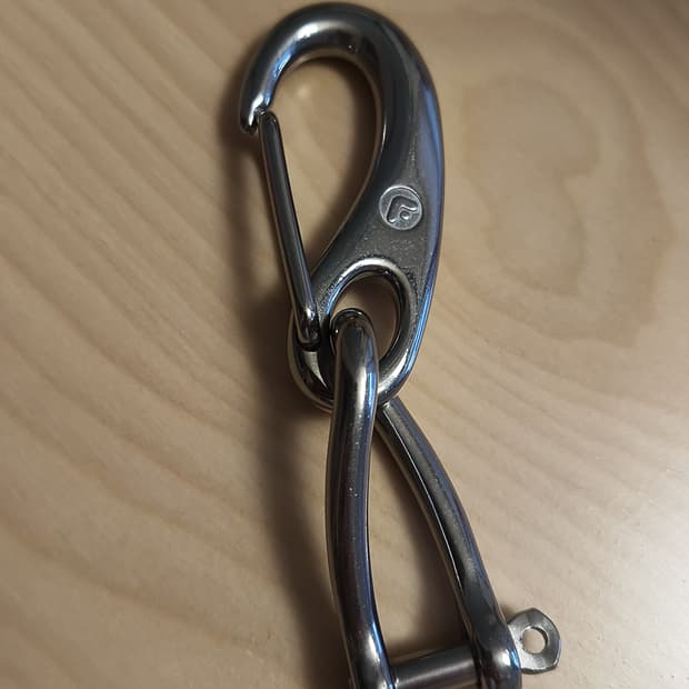 (키링)Wichard 프랑스 카라바이너 캠핑 및 자동차키