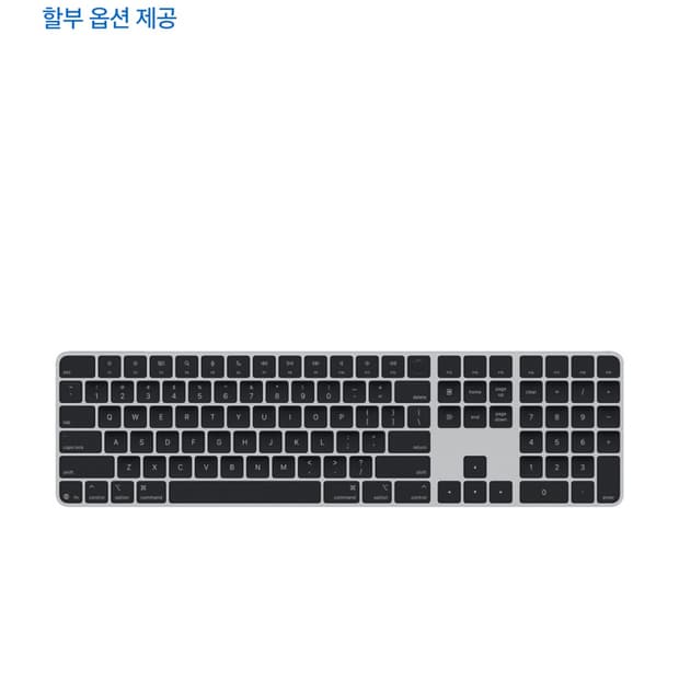 애플 매직키보드 터치아이디 스페이스그레이 영문판