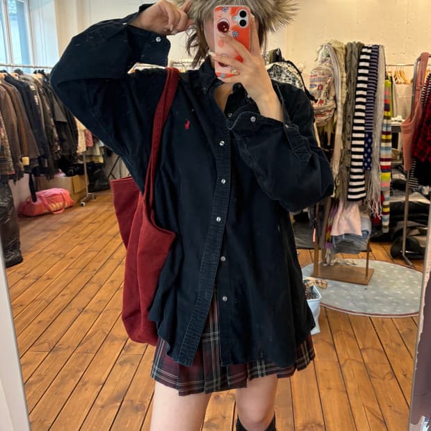 폴로 코듀로이 셔츠