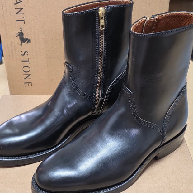 그랜트스톤 Elias side-zip 6.5D 신품 [크롬악셀] 7D