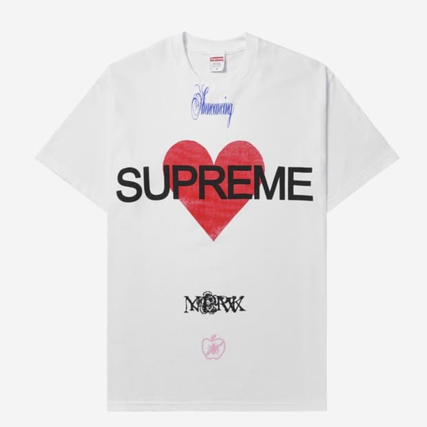 Supreme Announcing T-Shirt White - 25SS