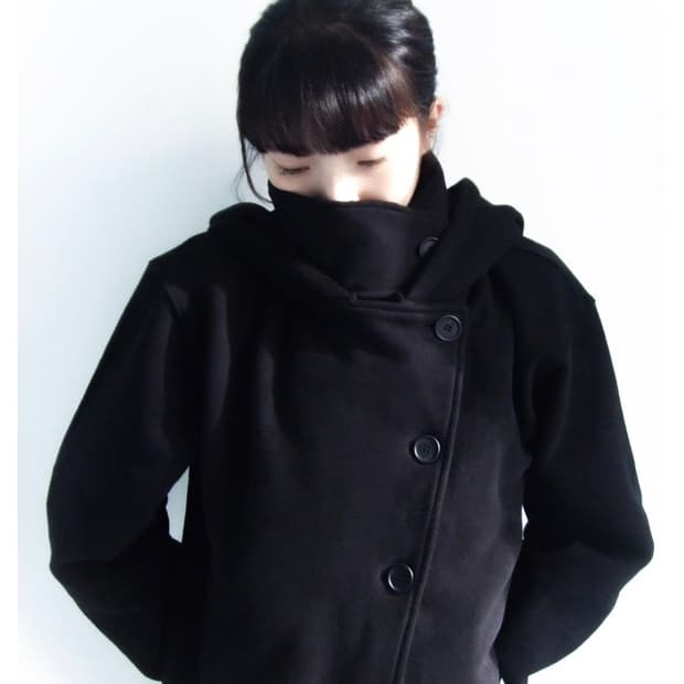 오스하이 하이넥 후드집업