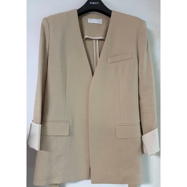 umer 유메르 페나 카라리스 자켓 베이지 새상품