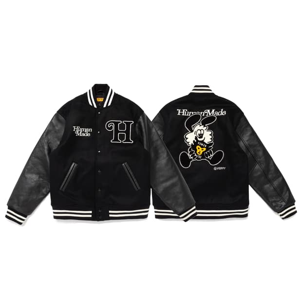 휴먼메이드 X 베르디 바시티 자켓 human made verdy