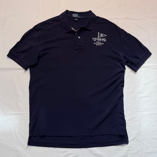 폴로 랄프로렌 요트클럽 치프키프 카라티 네이비