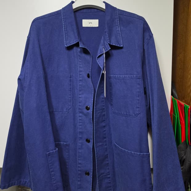이얼즈어고 프렌치 워크자켓 블루 L사이즈(105) 판매