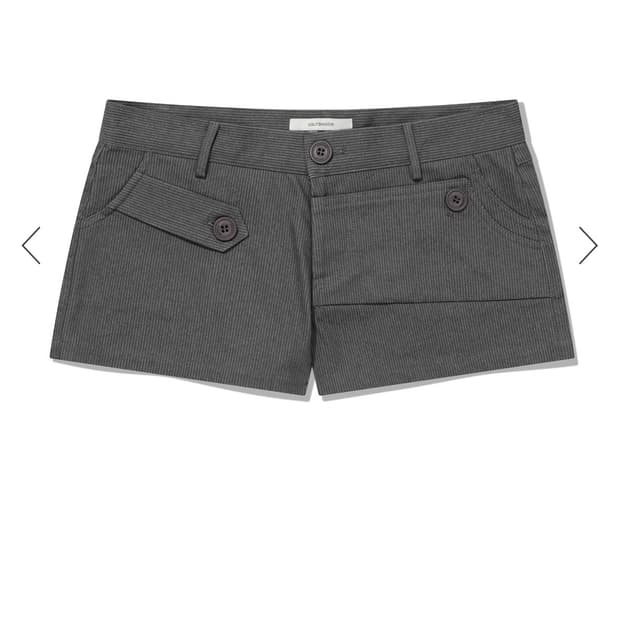 Uglyshadow / Stitch Point Shorts (grey)
