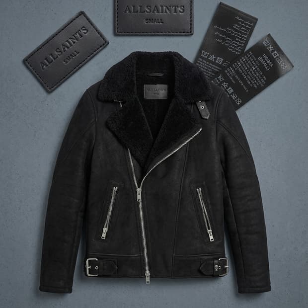 올세인츠 끝판왕 무스탕, 마이레스 시어링 자켓(100사이즈)