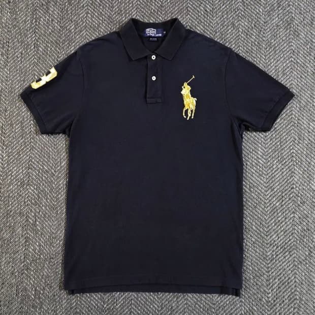 폴로 랄프로렌 빅포니 블랙 카라티 반팔