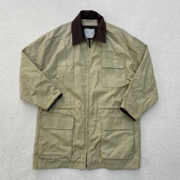 M 코치 레더카라 헌팅 워크 자켓 0310M