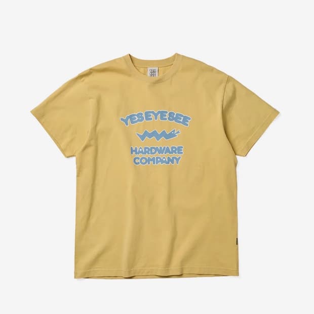 예스아이씨 SN Hardware Washed Tee Light Musta