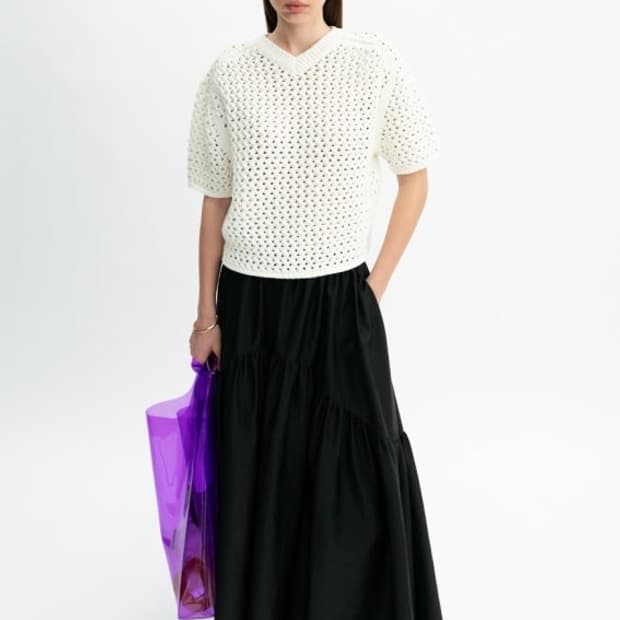 orr 오르 투웨이 크롭 풀오버