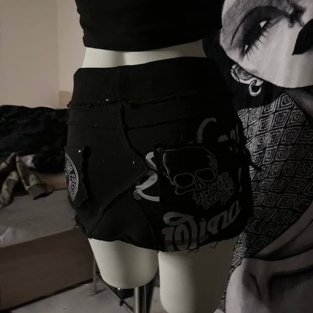 빈티지 펑크 숏스커트