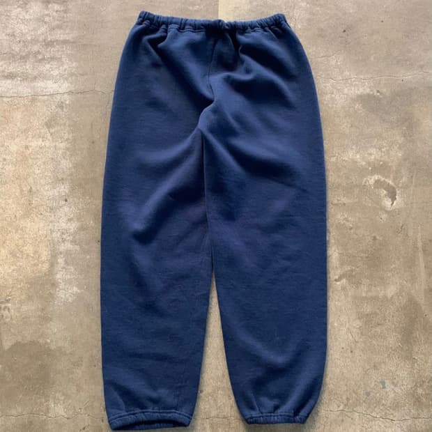 90's Made in USA 러셀 스웻 팬츠 네이비