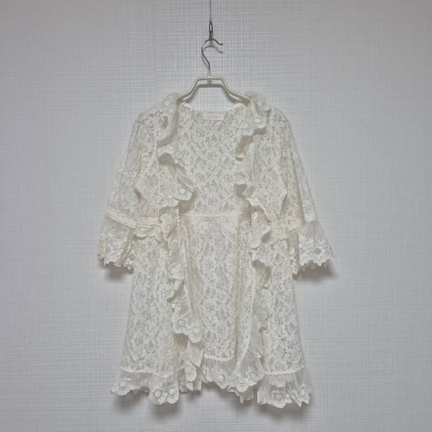 리즈리사 히메갸루 오프화이트 레이스카데