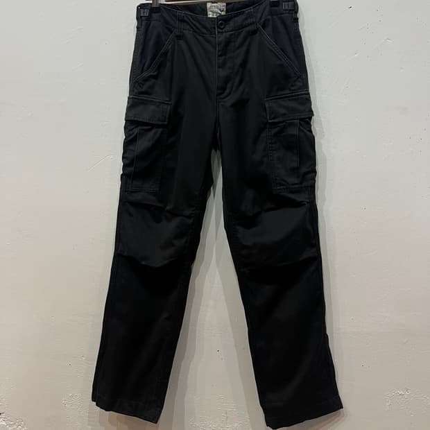 아비렉스 밀리터리 카고팬츠 블랙 31