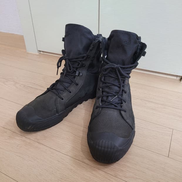 PF flyers 남자 워커 부츠 280 블랙