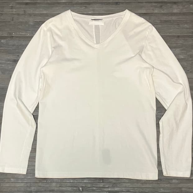 Seamline v neck Long Sleeve