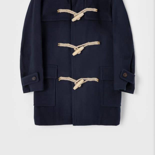 Kolor 24aw 더플코트 duffel coat 컬러 네이비 3사이즈