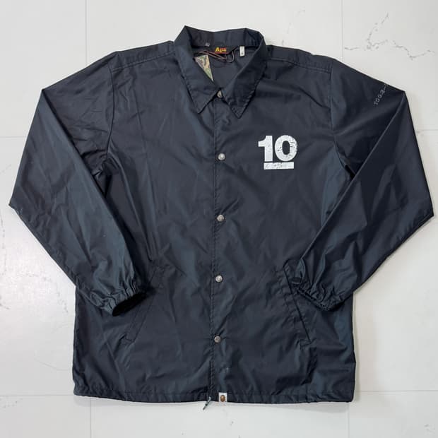 베이프(BAPE) NOWHERE 10주년 코치자켓 XL
