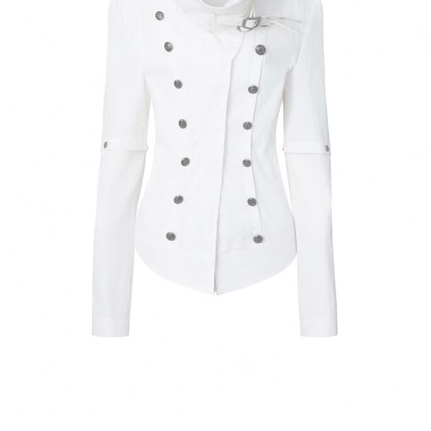 Testmechanism 테스트메커니즘 나폴레옹 자켓 흰색