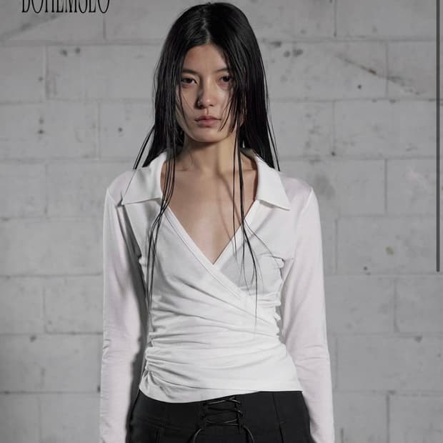 보헤미안서울 보서 가디건 WRAP SHIRT CARDIGAN