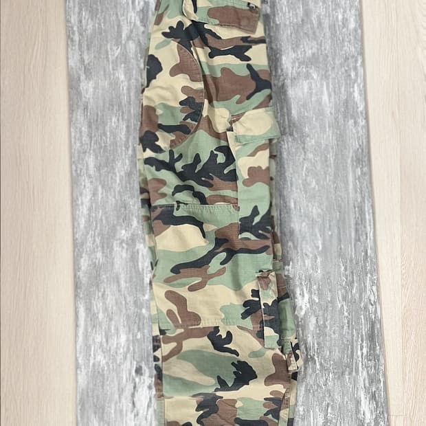 스투시 립스탑 서플러스 카모