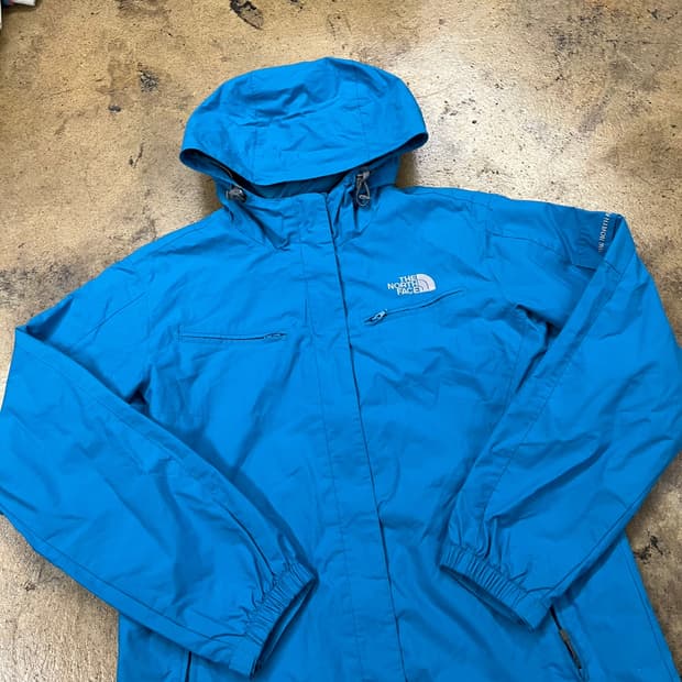 [정품/90] 노스페이스 후드 바람막이 블루 b14